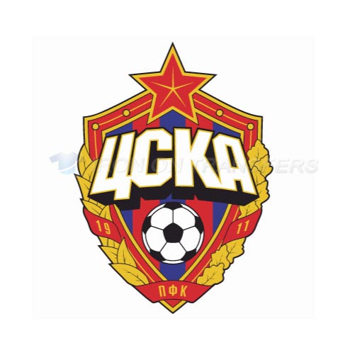 CSKA Moscow Iron-on Stickers (Heat Transfers)NO.8294